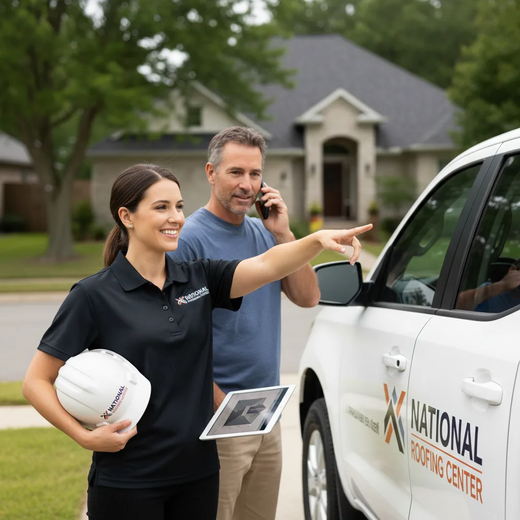 National Roofing Center customer support in Grosse Pointe Park